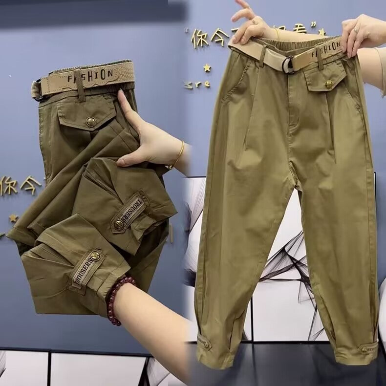 Women's Summer Cargo-Style Casual Pants