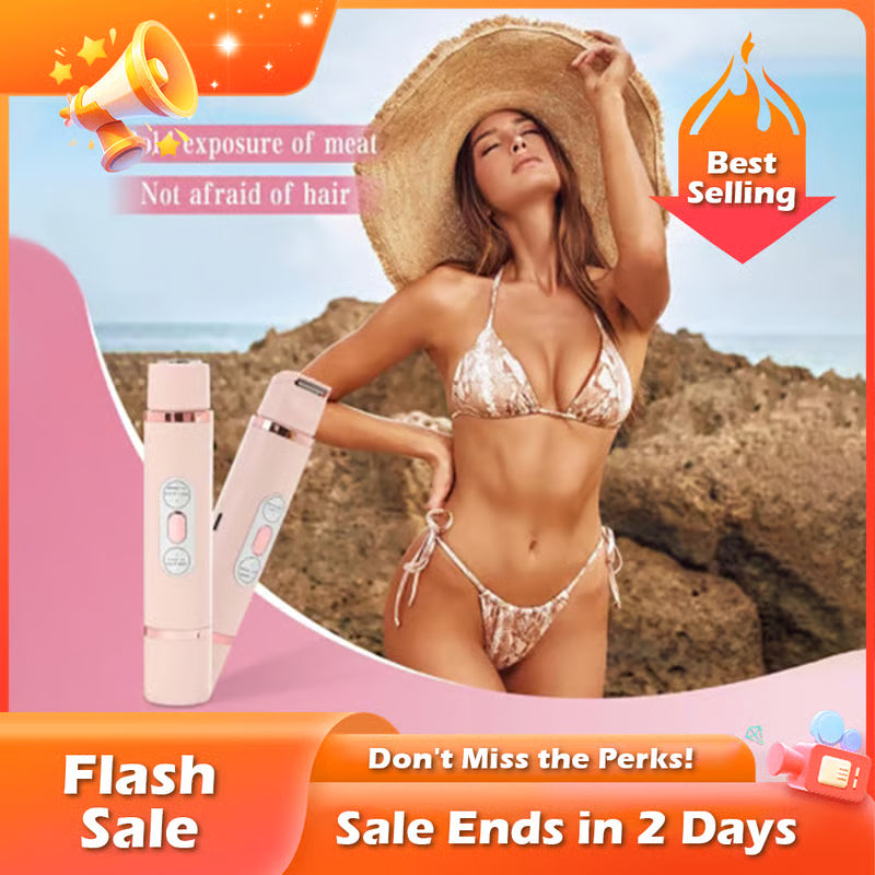 Flash Sale⚡ 50K+ SOLD! Almost Gone-💥🔥 Comfort 2 in 1 Electric Lady Shaver,Best Gifts