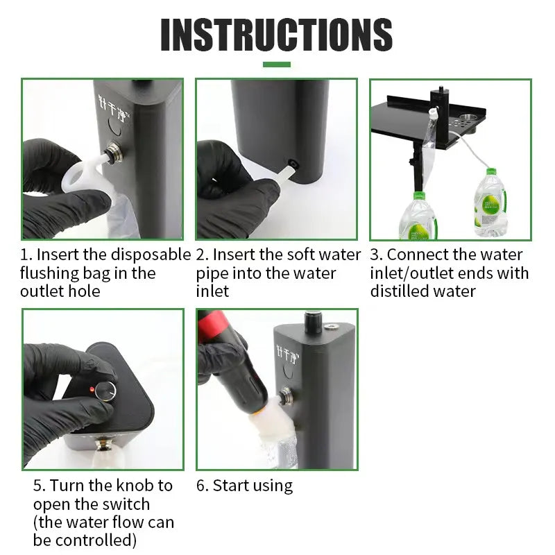 Needle cleaning needle cleaning supplies for tattoo needles