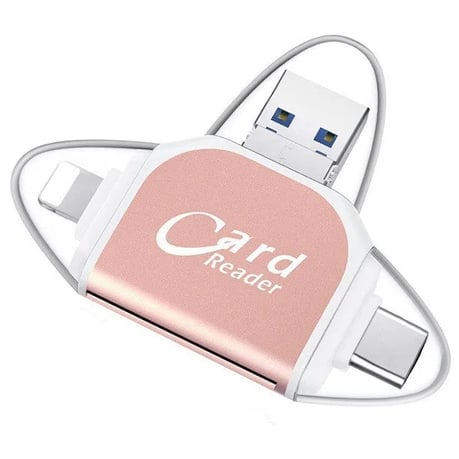 Multi-Port 4in1 Universal SD/ TF Card Reader