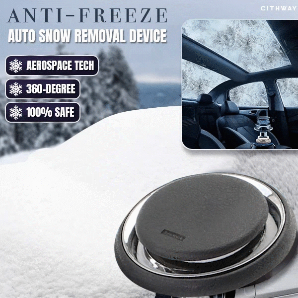 Anti freeze auto snow removal device｜TikTok Search