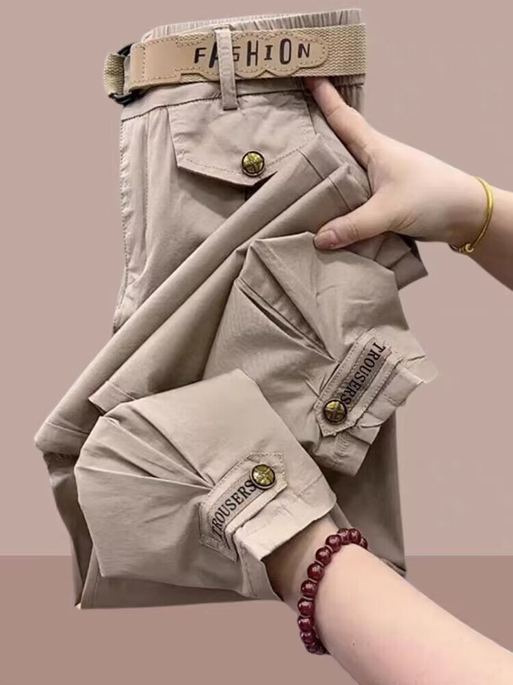 Women's Summer Cargo-Style Casual Pants