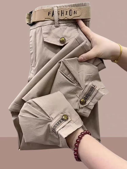 Women's Summer Cargo-Style Casual Pants