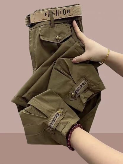 Women's Summer Cargo-Style Casual Pants
