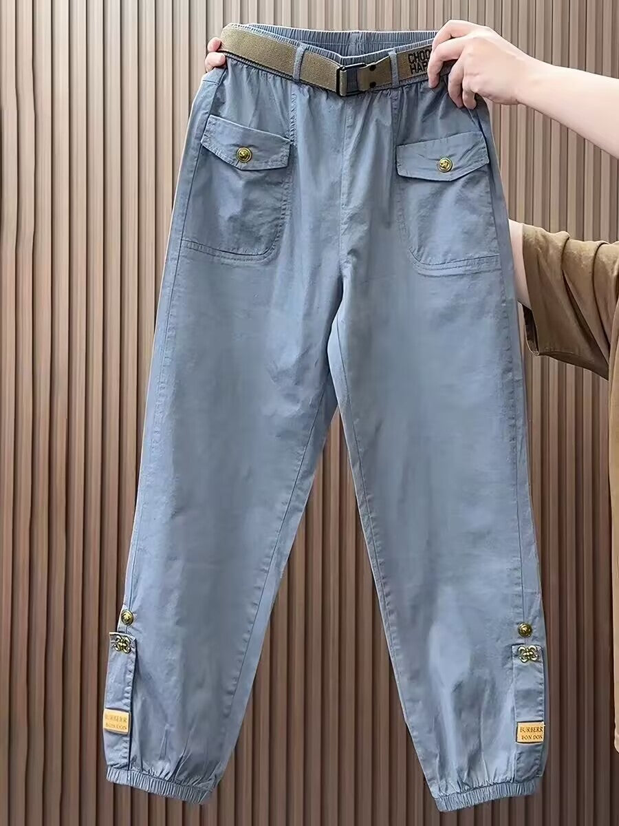 Women's Stylish Quick-Drying Cropped Cargo Pants