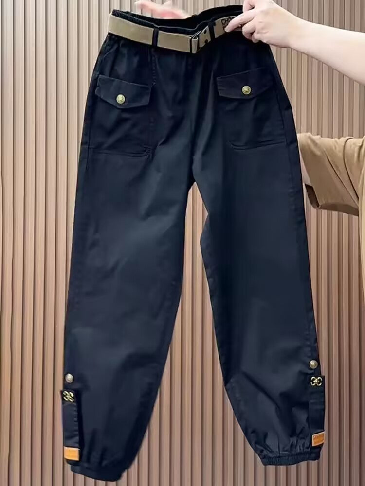 Women's Stylish Quick-Drying Cropped Cargo Pants