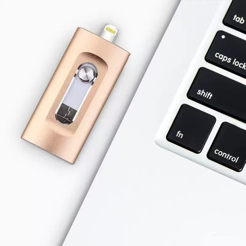 ⚡(Buy 2 Free Shipping)⚡3-in-1 flash drive, portable high-speed USB 3.0 storage