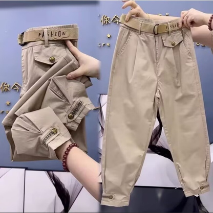 Women's Summer Cargo-Style Casual Pants