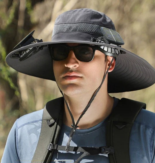 SunGuard™ Solar Fan Hat