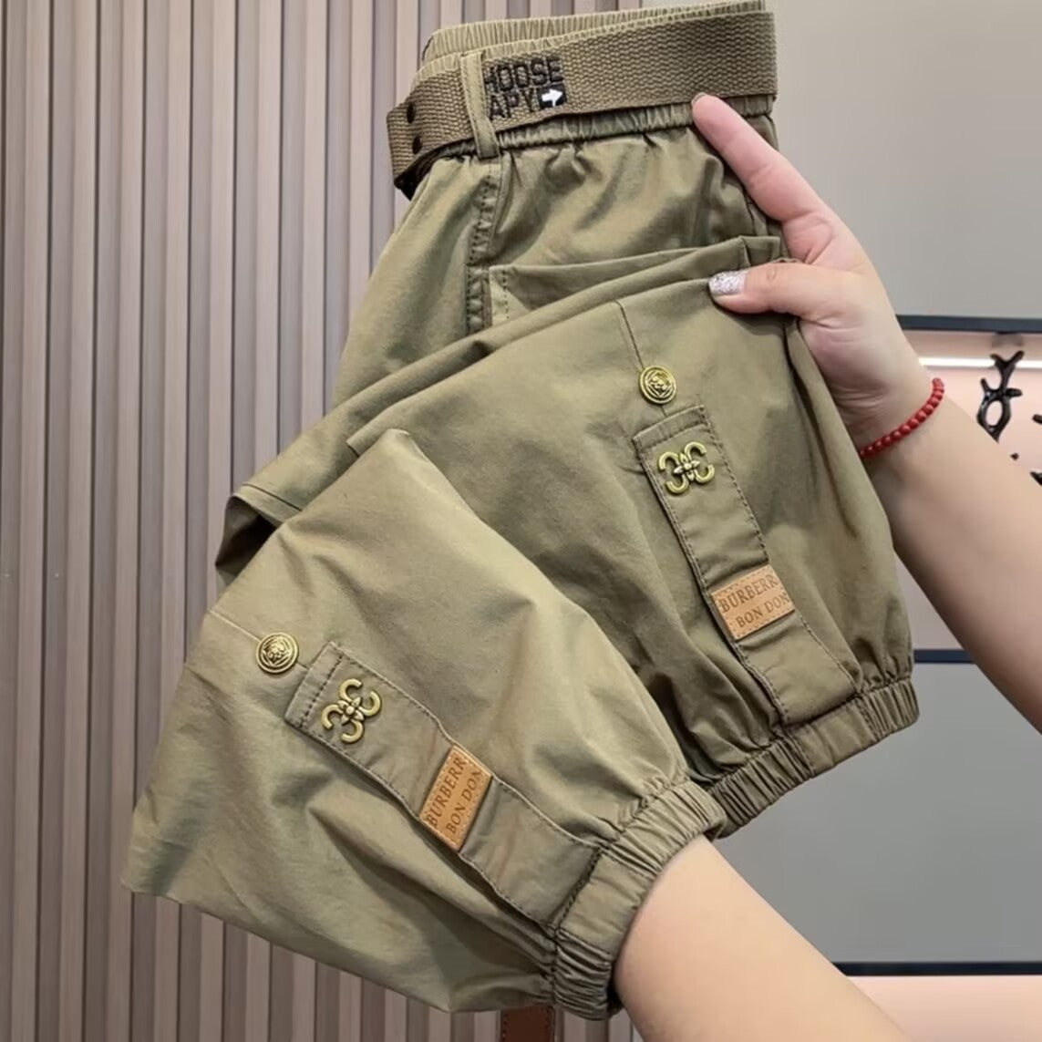 Women's Stylish Quick-Drying Cropped Cargo Pants