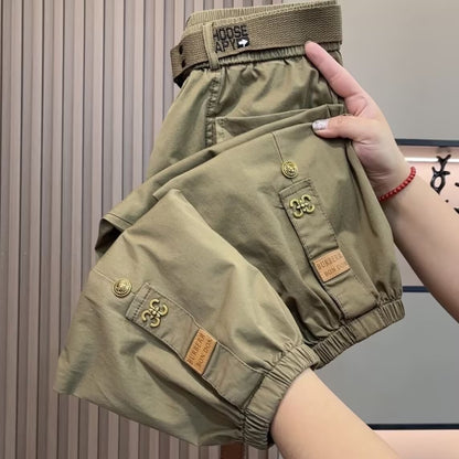 Women's Stylish Quick-Drying Cropped Cargo Pants