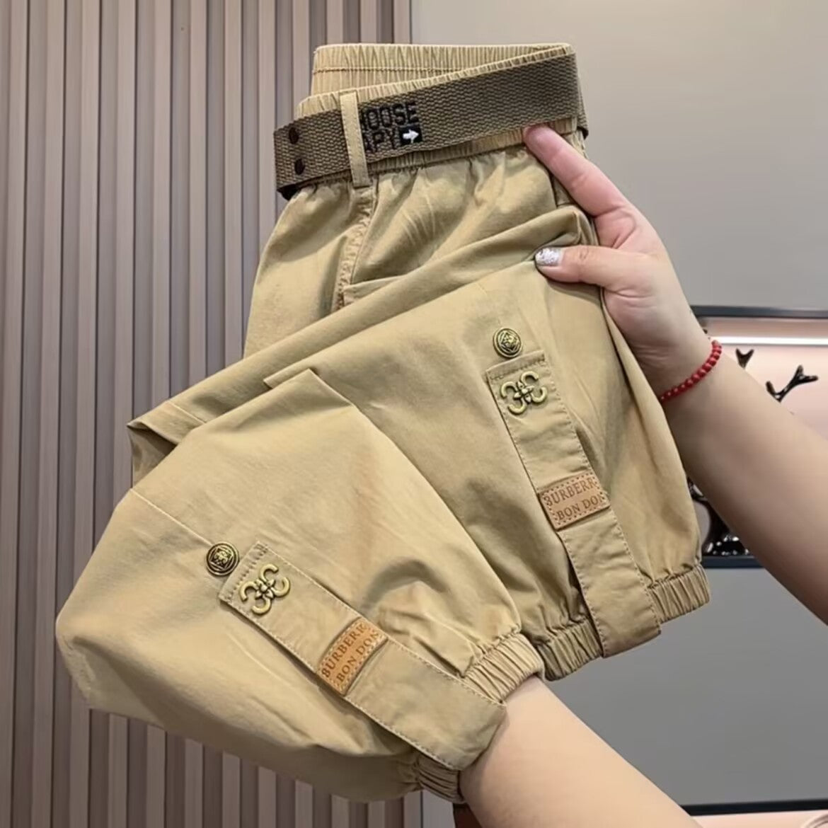 Women's Stylish Quick-Drying Cropped Cargo Pants