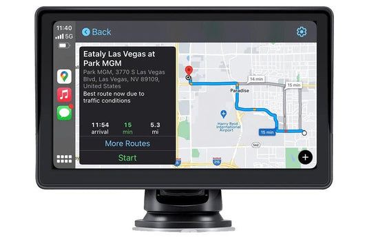 Portable car smart screen wireless Carplay screen projection