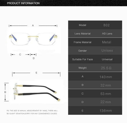 💥(Buy 3 Free Shipping)-2025 New Sapphire High Hardness Anti Blue Reading Glasses